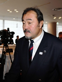 感謝の集いに参加した林敏之さん＝１０日午前、神戸市中央区港島中町６、神戸ポートピアホテル（撮影・笠原次郎）