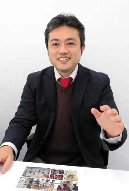 「誰でも不登校になりうる」と話す矢野良晃さん＝神戸新聞社