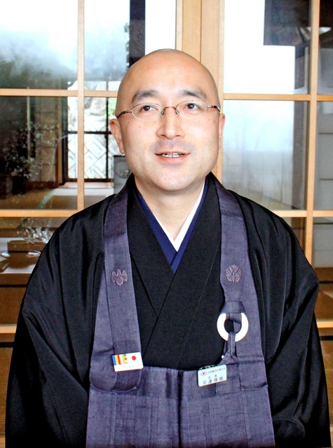 僧侶の安達瑞樹さん