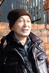 繁栄自治会長・岸本昌市さん