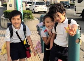 幼なじみと登校