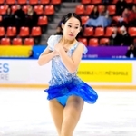 滑らかで安定したジャンプを跳ぶ三原舞依選手