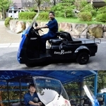 電動３輪駆動車「イージーランブル」＝神戸市北区有馬町