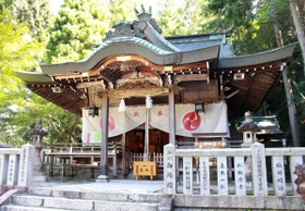 有馬温泉の守護神を祭る湯泉神社＝神戸市北区有馬町