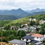 標高約２００～３４０メートルに広がる「生野高原住宅」＝神戸市北区道場町生野