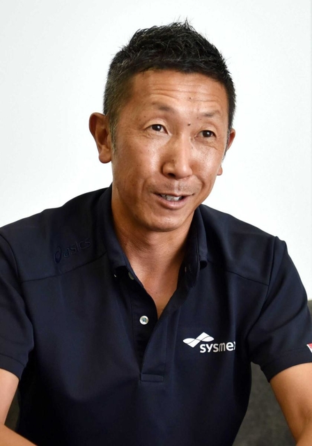 シスメックス女子陸上競技部監督の本田大造さん