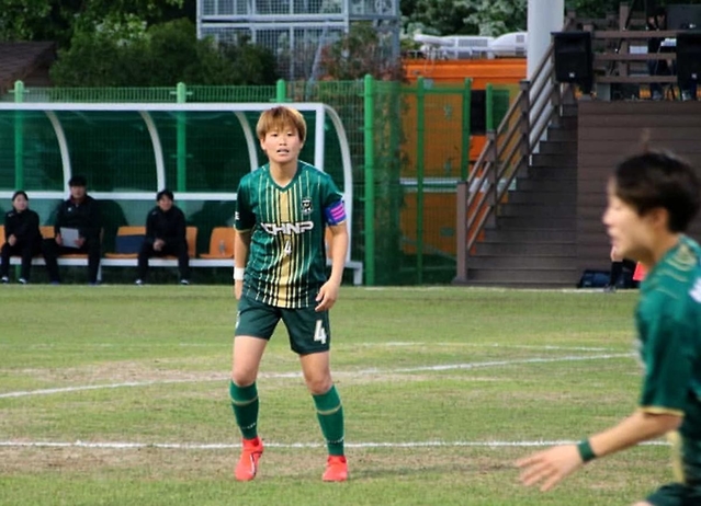 韓国のＷＫリーグで活躍する田中明日菜選手