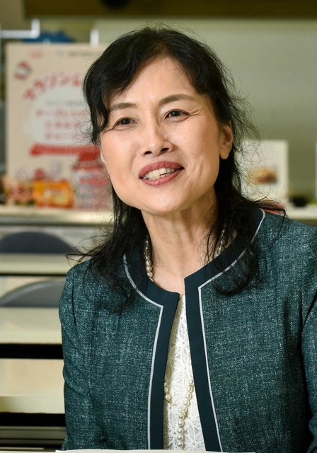 神戸学院大栄養学部教授の水野千恵さん
