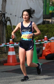 女子で５年連続トップ10入りを果たした大樽瑞葉（撮影・辰巳直之）