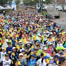 第１０回神戸マラソン／スタート／（１）