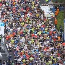 第１０回神戸マラソン／スタート／（１５）