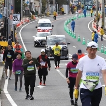第１０回神戸マラソン／折り返し付近（須磨・垂水）／（１８）