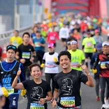 第１０回神戸マラソン／ハーバーランド・フィニッシュ／（１７）