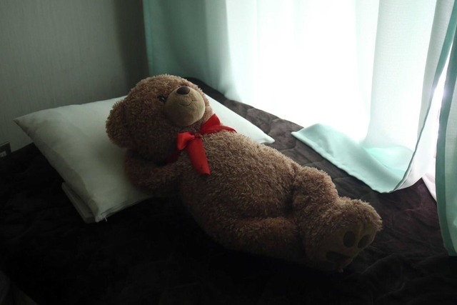 退園した子のベッドに、誰かが置いた