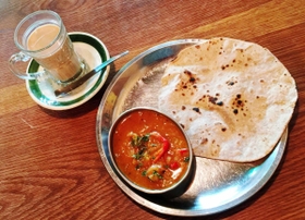 カレー料理店ヒンホイのモーニング