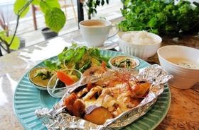 「カフェハヌル」の週替わりランチ