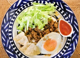 姫路タコライス食堂の「姫路タコライス」