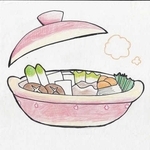 イラスト　尼崎小田高校３年　●田愛、岡本奈々　※●は「角」の中心の線が下に突き抜ける異体字