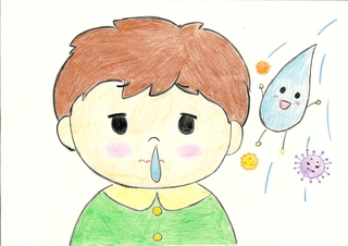 イラスト　長田高校３年　池埜真和