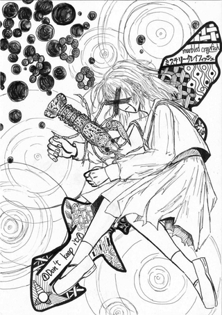 イラスト　長田高校１年　栢木莉彩