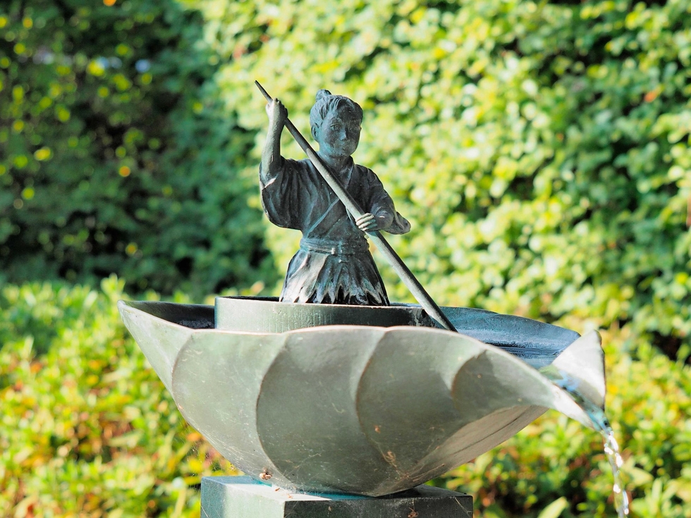 どうぞう!見て知って＞(51)一寸法師（大阪市住吉区） うそからハッピー