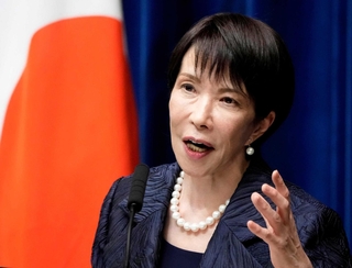 記者会見する高市早苗首相＝首相官邸