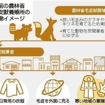 戦前の農林省毛皮獣養殖所の活動イメージ