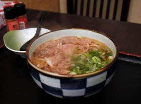 ぼっかけうどん