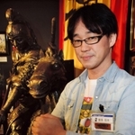 ＫＯＢＥ鉄人三国志ギャラリー館長の岡本伸也さん