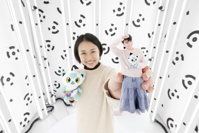 FIGURE RIZE（フィギュア ライズ）の3Dスキャンで自分のフィギュアを作った町田海風さん（さいたま市）