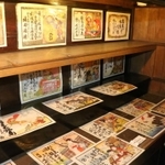 明治期に生野の商店が制作した「引き札」の複製＝井筒屋
