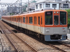 阪神間で南側を走る阪神