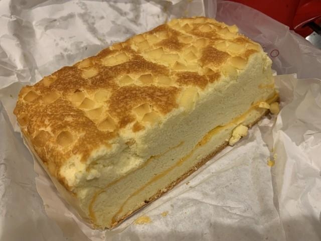 チーズ味の台湾カステラ、600gで約500円（撮影：Coco）