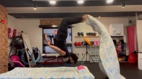 これはいったいどんな動き…（豊村真也さん提供）