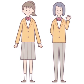 「女子のスラックス制服」はどの程度採用されているでしょうか（sono/stock.adobe.com）