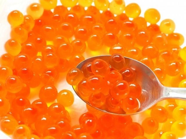 プリン体をたっぷり含んでそうなイメージがあるいくらですが…（イメージ画像）