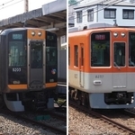 阪神本線を走る直通特急（右）と快速急行…どちらが速くて“格上”でしょうか