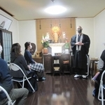 コロナ禍のため少人数で開催