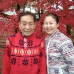 「２人は合わせ鏡」息ピッタリの小雁さん（左）と寛子さん