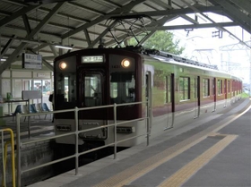 普段は河内山本～信貴山口間を普通が往復している。