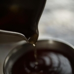 2階にある祇園茶寮然美での一コマ