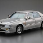 アオシマ　ザ・モデルカー No.31「1/24 インパル Y31シーマ 731S '89」2021年4月発売、税込み3080円（青島文化教材社提供）