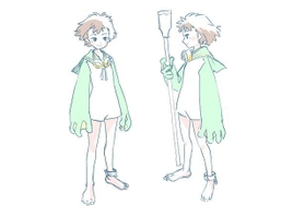 「ワンダリズム きみを呼ぶ声」キャラ設定画©Kobe City