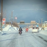 雪国の職業ライダーならではのこの技術！（SHINYOさん提供）