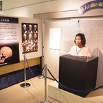 各地で巡回展示されている「青谷弥生人の復顔像」