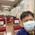 パンヂー陳こと陳明裕さんも医療従事者として、3回目のワクチンを接種した