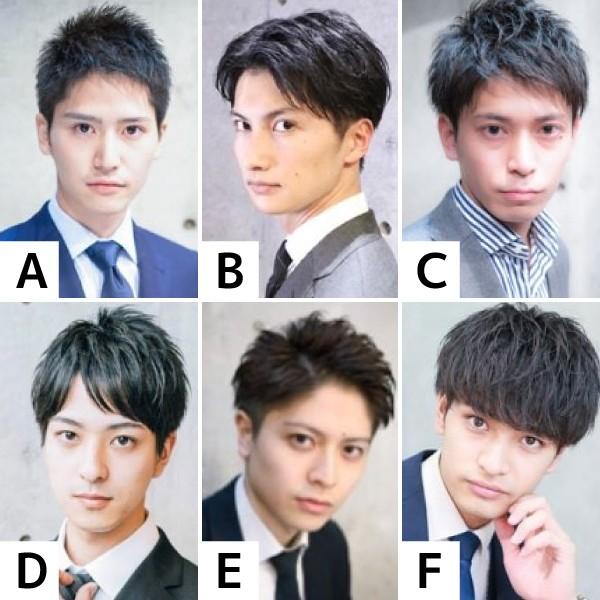 「新入社員としてふさわしいと思う髪型」はどれだと思いますか？（提供画像を加工しています）