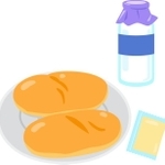 パンと牛乳とマーガリン（ logistock/adobe.stock.com）