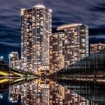 豪雨の後の東京夜景がカッコよすぎると話題に（@S_Y_yamaさん提供）
