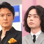 2位は福山雅治さん（左）。3位の菅田将暉さん（右）は、放送中のNHK大河ドラマ「鎌倉殿の13人」で演じる源義経の“ブラックぶり”がSNSで話題です